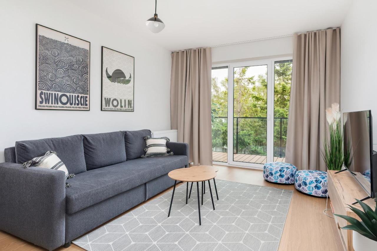 Wellness Resort Apartments Dziwnow Riverfront By Noclegi Renters Exterior foto
