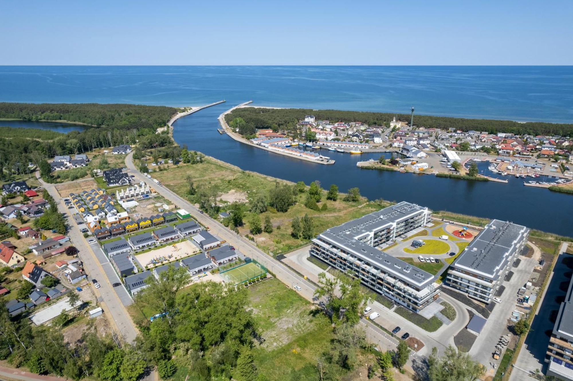 Wellness Resort Apartments Dziwnow Riverfront By Noclegi Renters Exterior foto